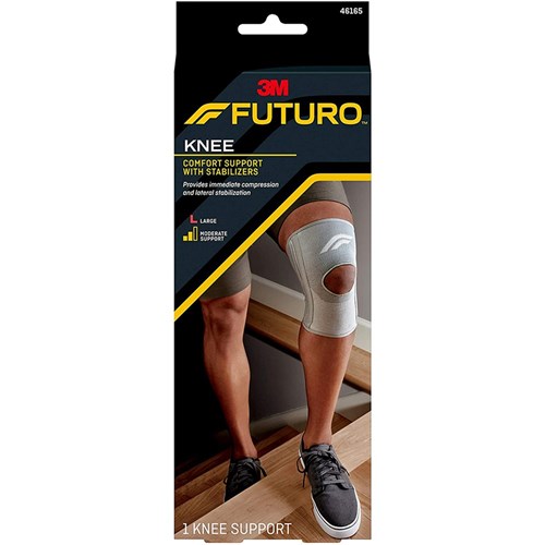 Futuro Comfort Knee Support Large w/ Stabilisers 46165ENR