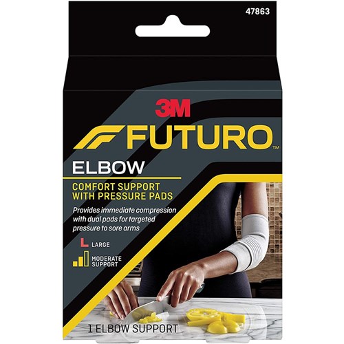 Futuro Comfort Elbow Support Large w/ Pressure Pads 47863ENR