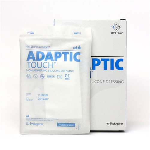 Adaptic Touch Non-Adherant Silicone Dressing 5 x 7.6cm B10 TCH501
