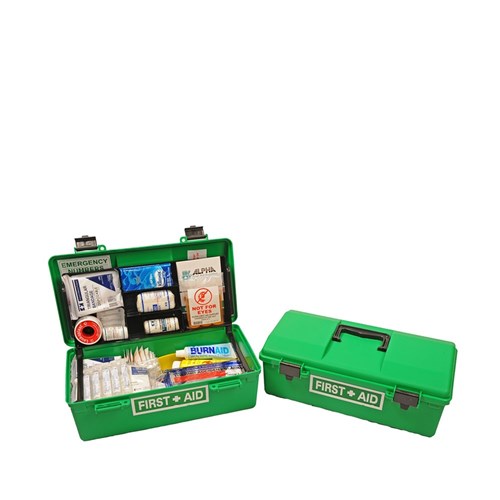 First Aid Kit General Workplace WPB2 Med Plastic Case