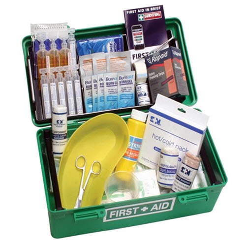 First Aid Kit General Workplace WPB2 Med Plastic Case