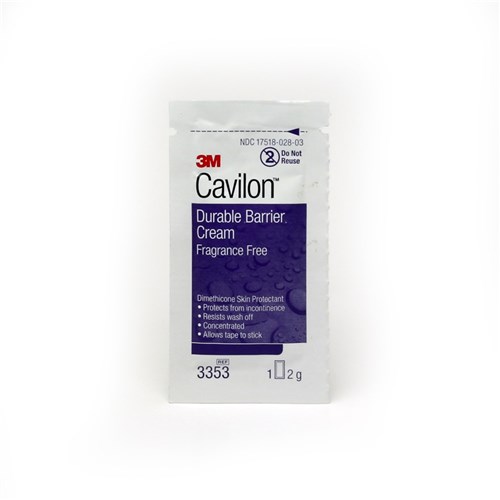 Cavilon Durable Barrier Cream Fragrance Free 2g Sachet 3392GS