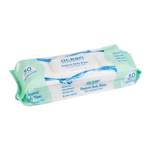 Ocean Hygienic Body Wipes P50