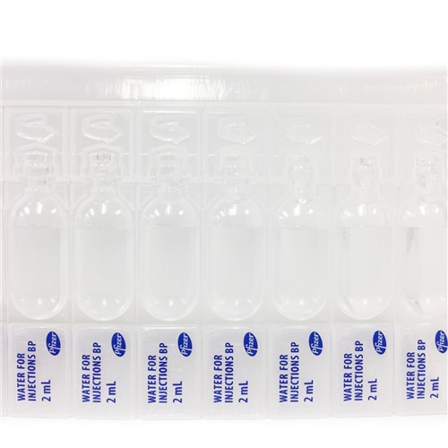 Water for Injection 2ml Plastic B200