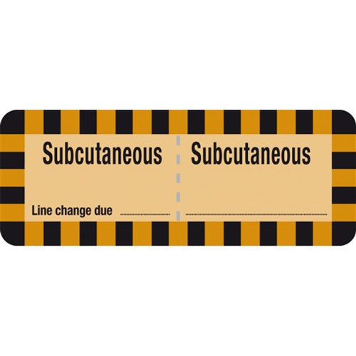 Label Line Subcutaneous Brown (Niki & BodyGuard T)