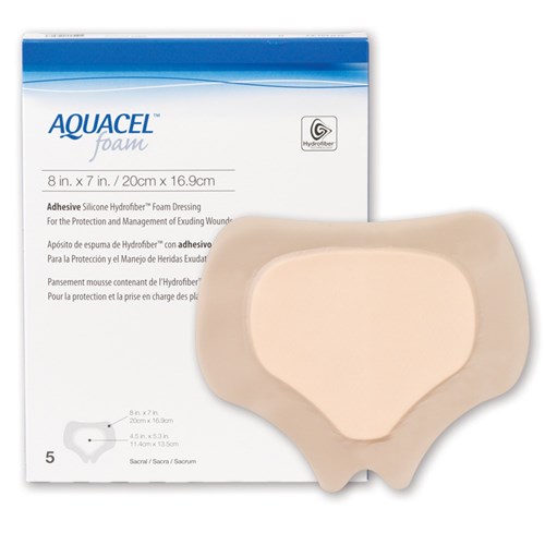 Aquacel Foam Adhesive Dressings Sacral B5