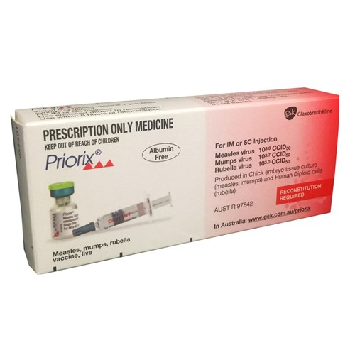 Vaccine Priorix (MMR) with Syringe SM