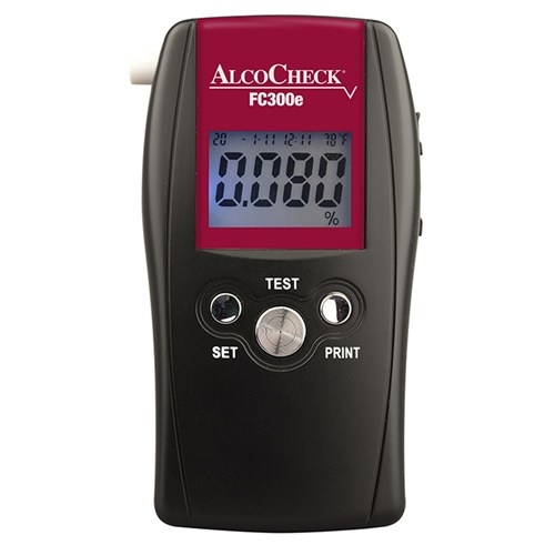 AlcoCheck FC300e Breathalyser Fuel Cell Device