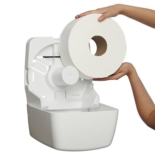 Aquarius Jumbo Single Toilet Roll Dispenser 70260