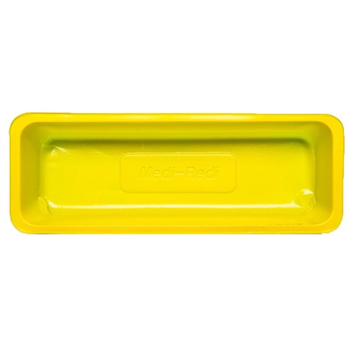 Injection Tray Disposable Yellow 200 x 70 x 30mm C1000