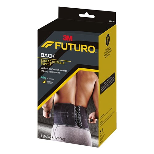 Futuro Adjustable Back Support 73-129cm Pk2 46820ENR