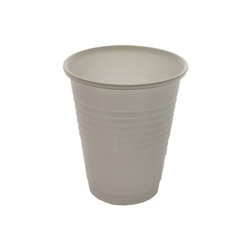 Cups White Plastic 180ml