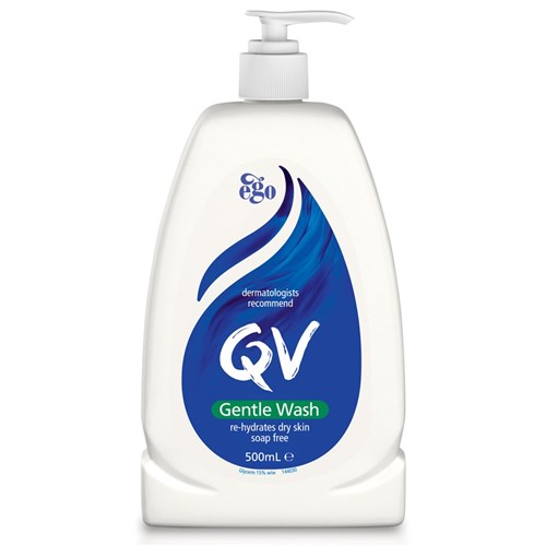 Ego QV Gentle Wash Pump Pack 500ml