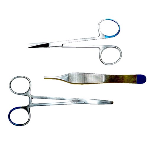 Multigate Micro Suture Pack Set 3 S/Steel Instruments 06-409