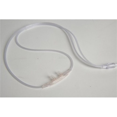 Nasal Cannula Adult Salter Soft Silicone 2.1m Tubing 6 ltr/m