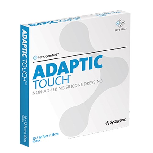 Adaptic Touch Non-Adherant Silicone Dressing 12.7 x 15cm B10 TCH503