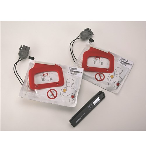 Lifepak CR Plus/Express Adult Defib Pads 2 Sets & ChargePack