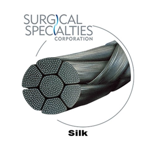 Sutures Silk Surgical Specialties 5/0 18mm 12 D682N 45cm