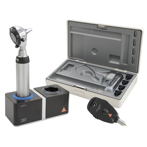 Heine Beta 400 F.O LED Otoscope /Ophthal Set BETA4