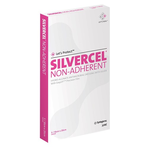 Silvercel NA Hydroalginate Dressings 10cm x 20cm B5 CAD7020