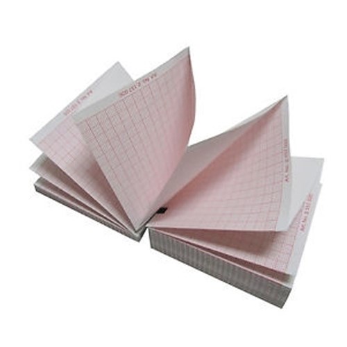 ECG Paper Z-Fold 210 x 295mm for Edan SE1200 ECG A4  P150