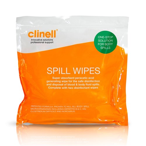 Clinell Spill Wipes (Kit)