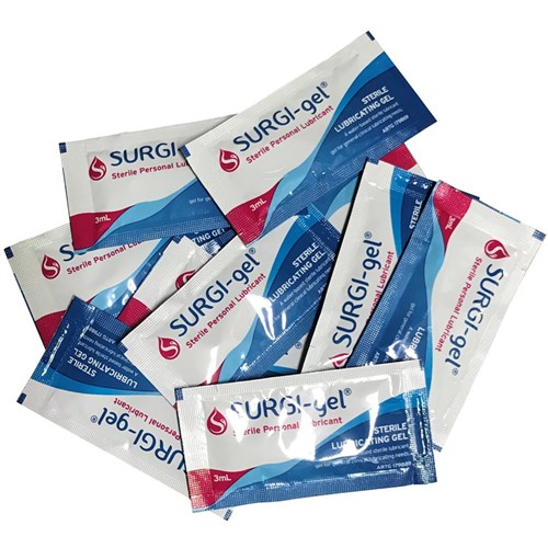 Lubricating Jelly 3ml Sterile Surgigel (No Carbomer) B144