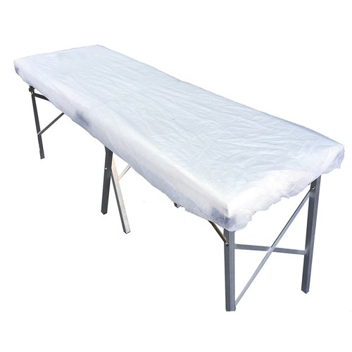 Stretcher Sheet Disposable Fitted 200x75x10cm White P10