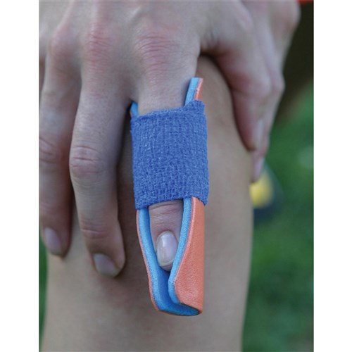 Sam Splint Finger Orange Blue 4cm x 9.5cm 800.818.4726