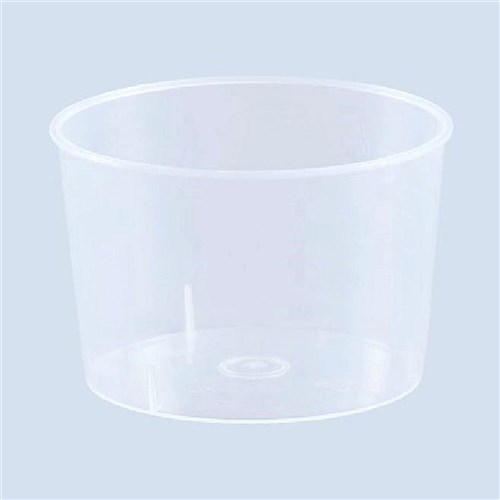 Medicine Cup 120ml Non Graduated Clear Plastic C2500