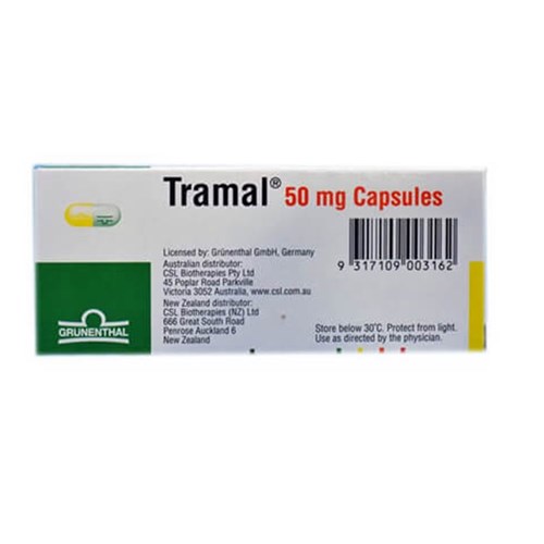 Tramal Capsules 50mg B20  SM