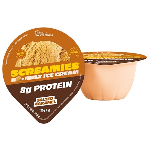 Flavour Creations Protein Salted Caramel Ice Cream120g Screamies