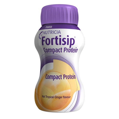 Fortisip Compact Protein Hot Tropical Ginger 125ml Ctn 24