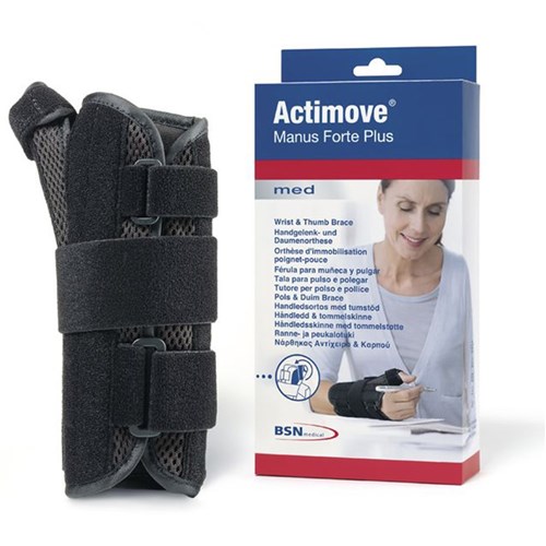 Actimove Manus Forte Plus Right Large/Extra Large Black