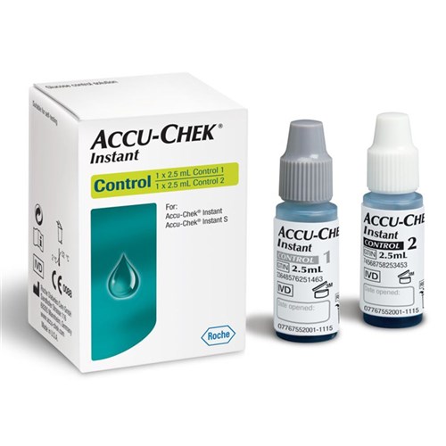 Accu-Chek Instant Controls Solution INTL II 2 x 2.5ml