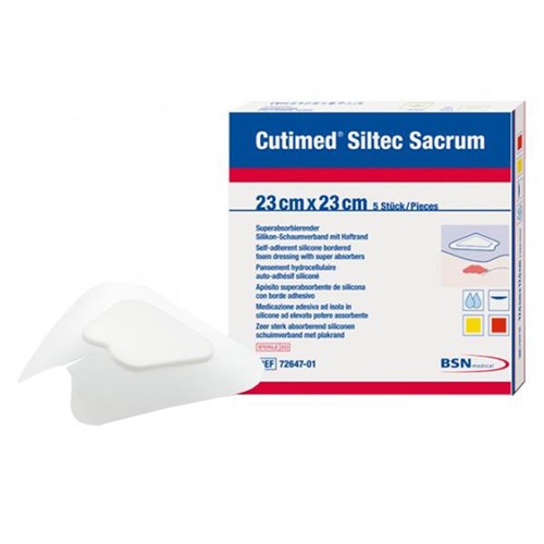 CUTIMED Siltec Sacrum 17.5cm x 17.5cm B5