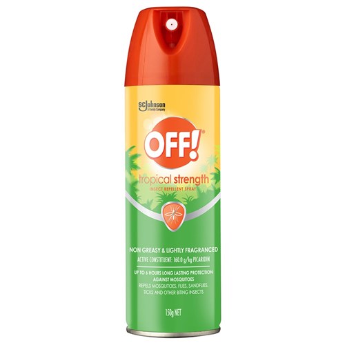 OFF Tropical Strength Insect Repellent Aerosol 150g Can