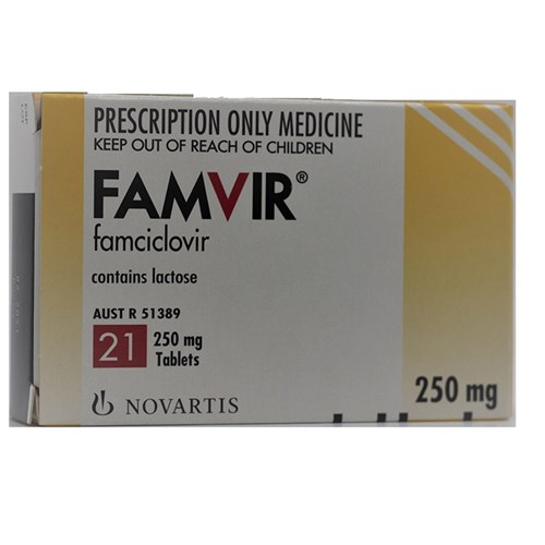 Famvir 250mg 21 tabs blist SM