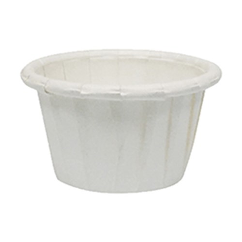 Half-Ounce Paper Portion Cup White Castaway CA-PLT050