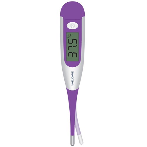 Welcare Digital Thermometer Deluxe Purple SSS Australia SSS