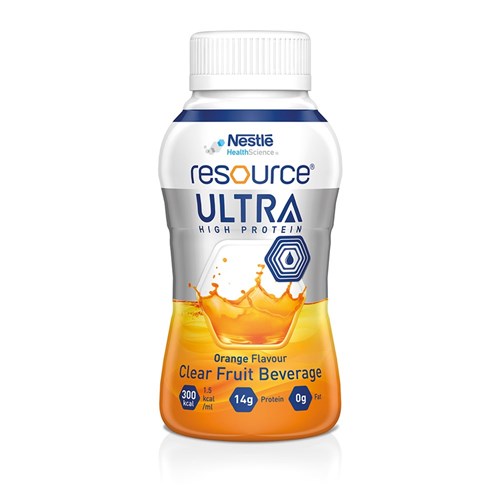 Resource Ultra Clear Fruit Beverage Orange 200ml Bottle