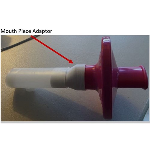 Mouthpiece Adaptor To Fit Pink Suregard Filter for Welch Allyn