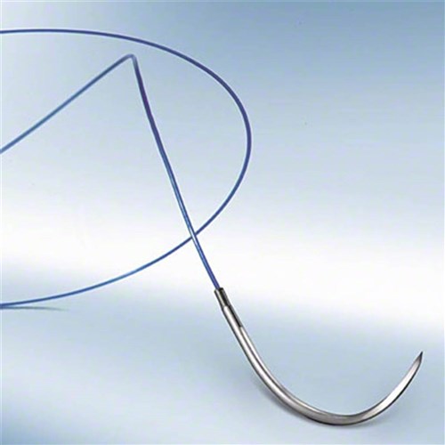 Sutures Nylon Dafilon Braun 3/0 GS 60mm Straight 75cm Blue