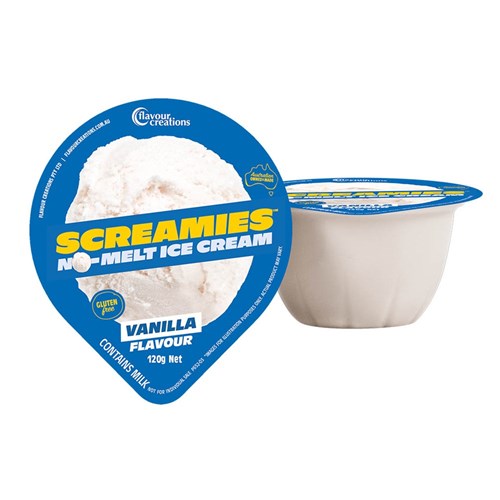 Flavour Creations Screamies No Melt Vanilla Ice Cream CTN36